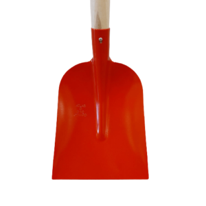 Betonschop ATLAS 1/2 0 rood, extra gehard, met ATLAS schopsteel 110 cm gebogen - Afbeelding 2