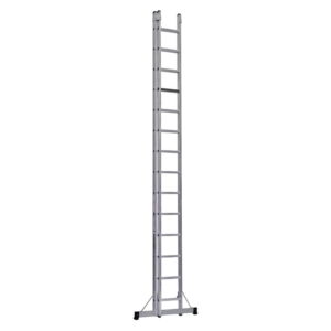 Klettermeister TS9, schuifladder 2 delig 2x15 Treden
